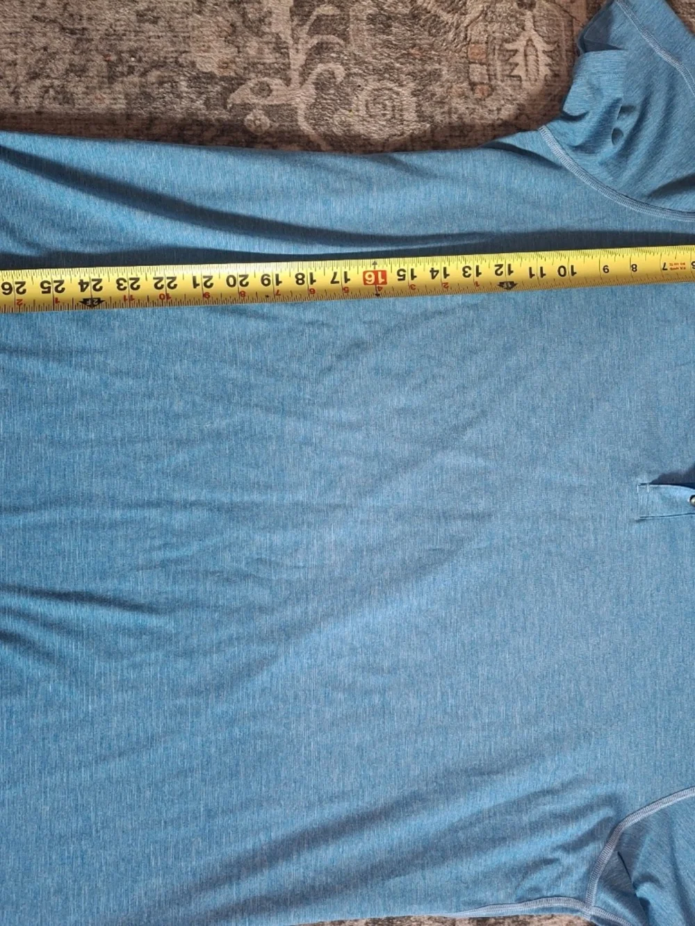 Lululemon blue men’s polo shirt - Picture 6 of 6